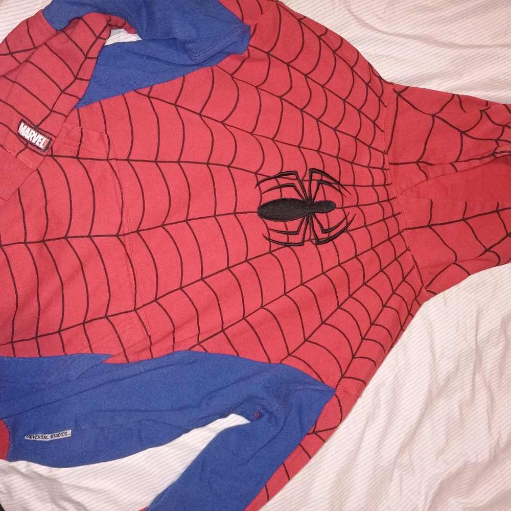 Disney Universal studio kids marvel Spider-Man sweatshirt